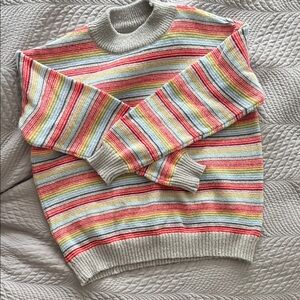Colorful Striped Sweater